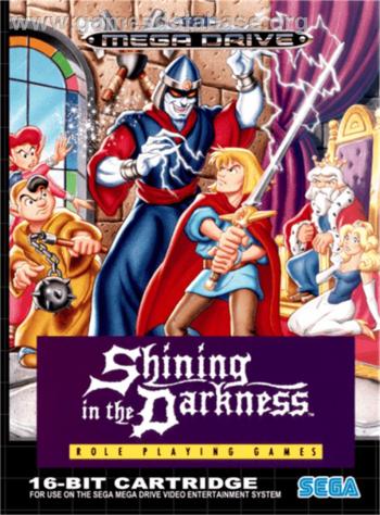 Cover Shining in the Darkness for Genesis - Mega Drive